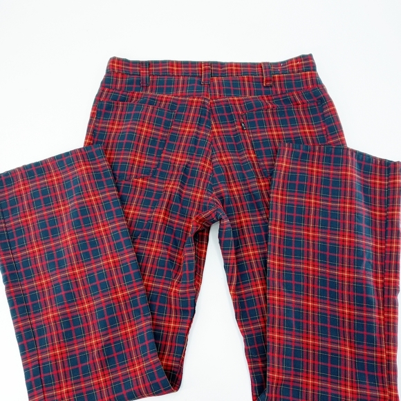 Levi's Vintage '80s Plaid Gentlemen Jeans - Picture 5 of 9